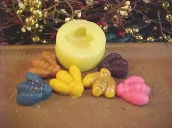 Honeybee Embed 1 Cavity Silicone Mold 2524