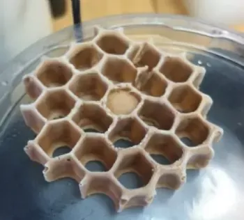 Honeycomb Embed (Thinner) 1 Cavity Silicone Mold 2599