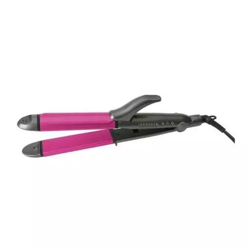 Hot & Hotter 2 in 1 Ceramic Hair Styler Flat Iron 1.25