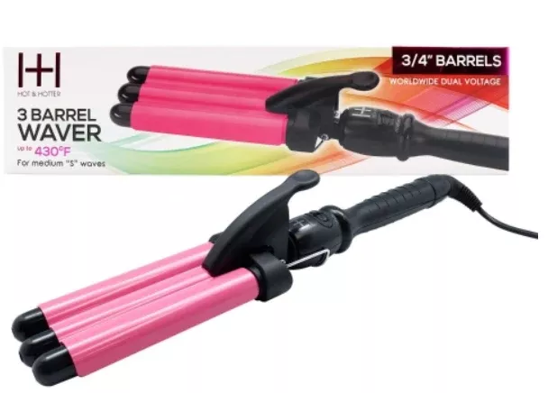 Hot & Hotter 3 Barrel Waver 3/4