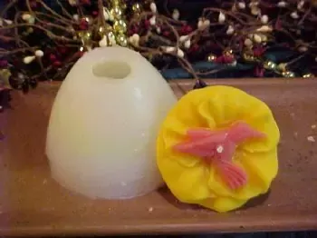 Hummingbird Floater 1 Cavity Silicone Mold 1921