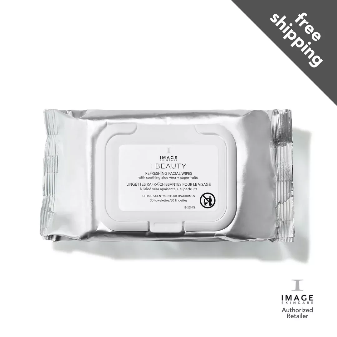 I BEAUTY refreshing facial wipes