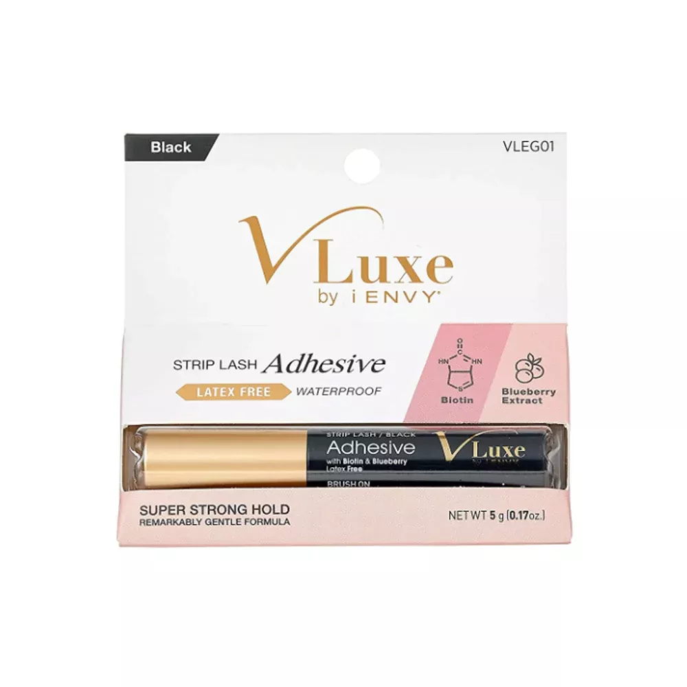 I ENVY VLUXE WATERPROOF BRUSH ON STRIP LASH ADHESIVE[VLEG01]