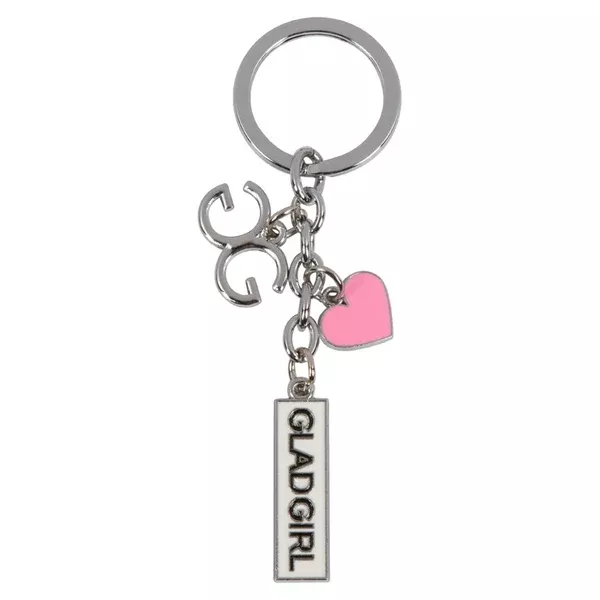 I Love GladGirl Key Chain