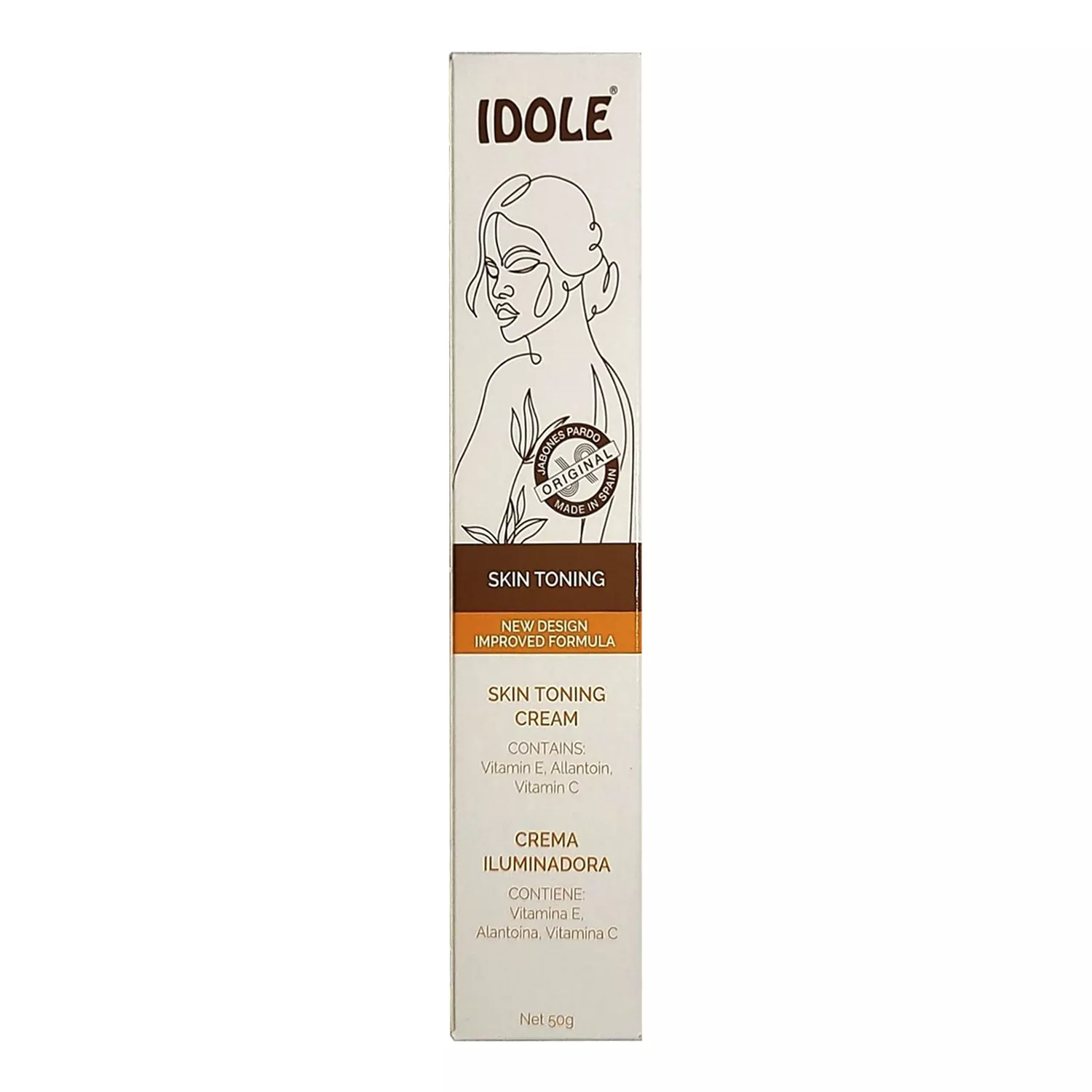 IDOLE Skin Toning Cream 1.76oz/ 50g