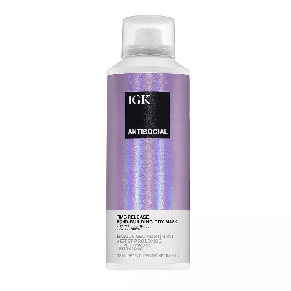 IGK Antisocial Time-Release Bond-Building Dry Hair Mask