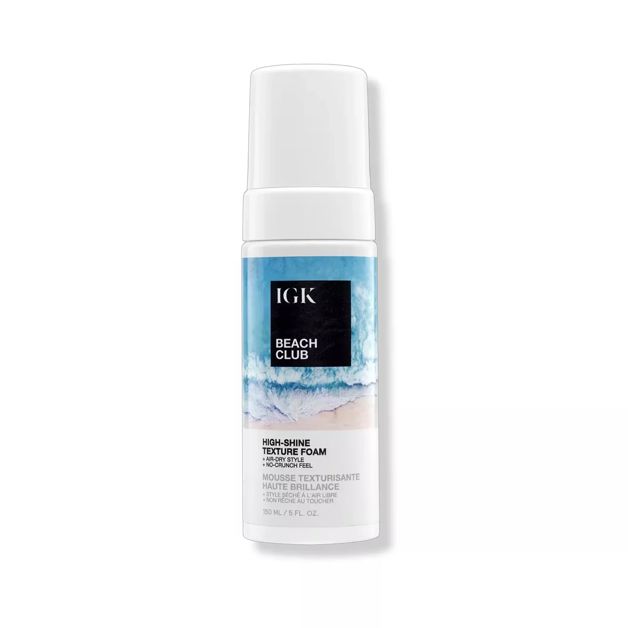 IGK Beach Club High-Shine Texture Foam