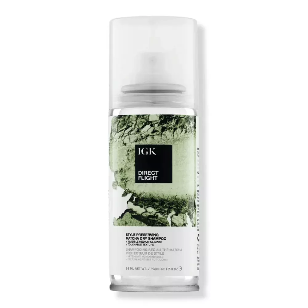 IGK Direct Flight Style Oil-Absorbing Matcha Dry Shampoo