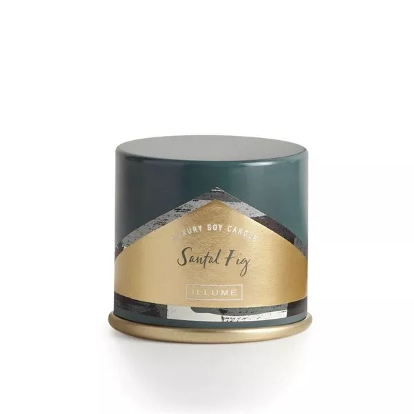 ILLUME LUXURY SOY CANDLE Vanity Tin – SANTAL FIG