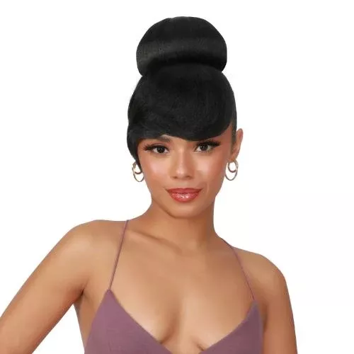 Instant Glitz Sweet Rolls Swoop Side Bang & Bun (Classic Glazed M) 2pcs