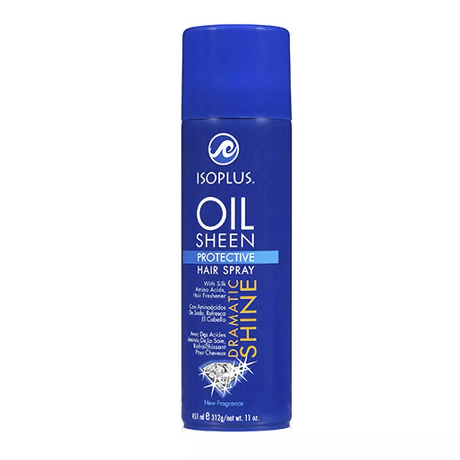 Isoplus Oil Sheen Protective Dramatic Shin Hair Spray