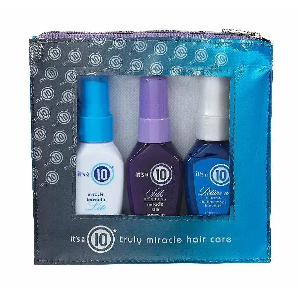 It’s a 10: MIRACLE LEAVE-IN COLLECTION TRAVEL SET