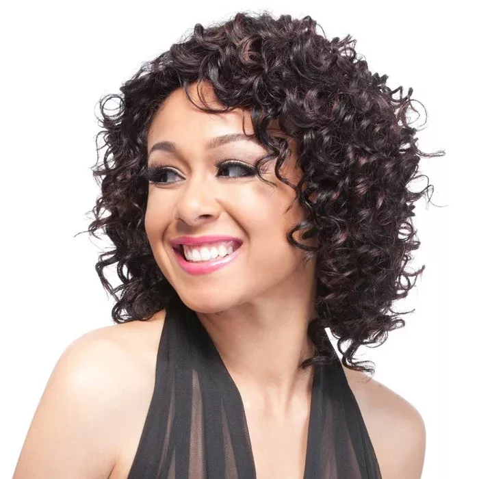 It's a Cap Weave 100% Human Hair Wig DEEP WAVE