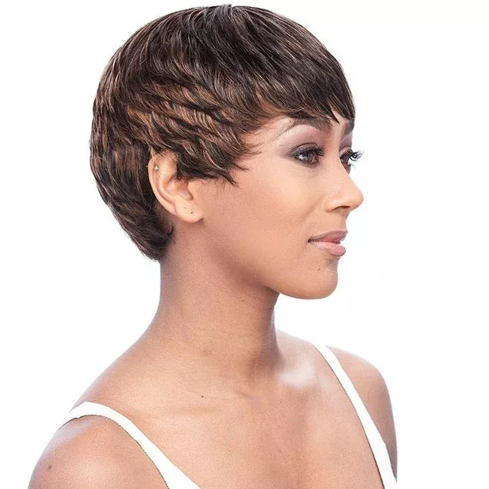 It's a Cap Weave 100% Human Hair Wig - INDIAN TARA