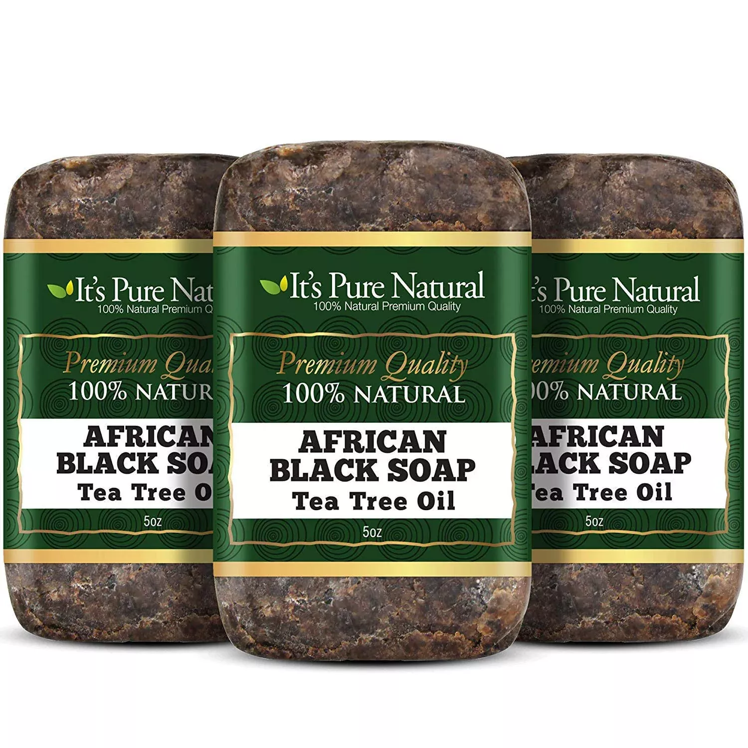 It's Pure African Black Soap Tea Tree Oil 5 Oz.