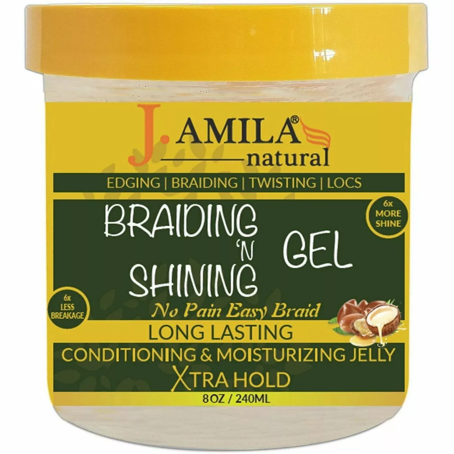 J. Amila Natural: Braiding ‘N Shining Gel