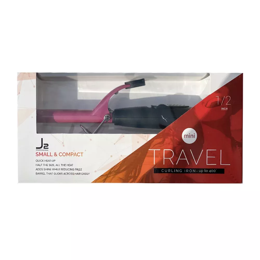 J2 PROFEESSIONAL 1/2 INCH TRAVEL CURLING IRON [DRE2409]