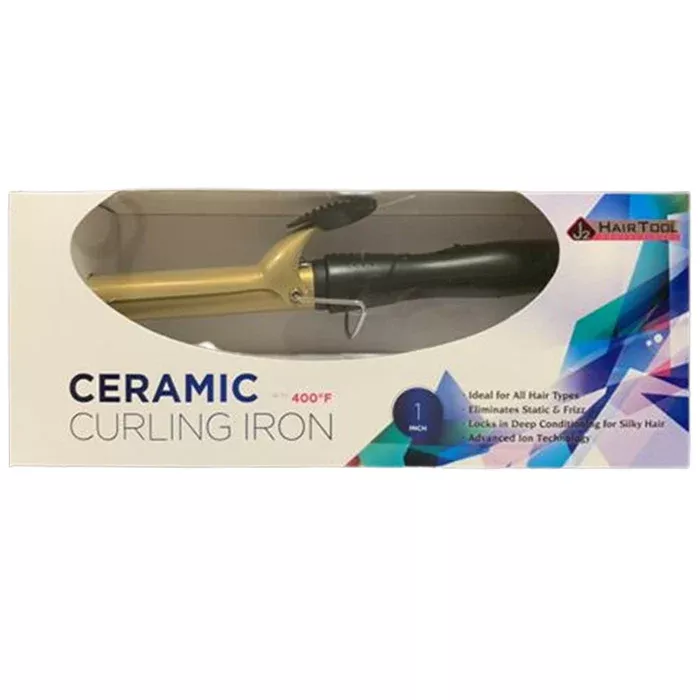 J2 Professional Ceramic Curling Iron 1″