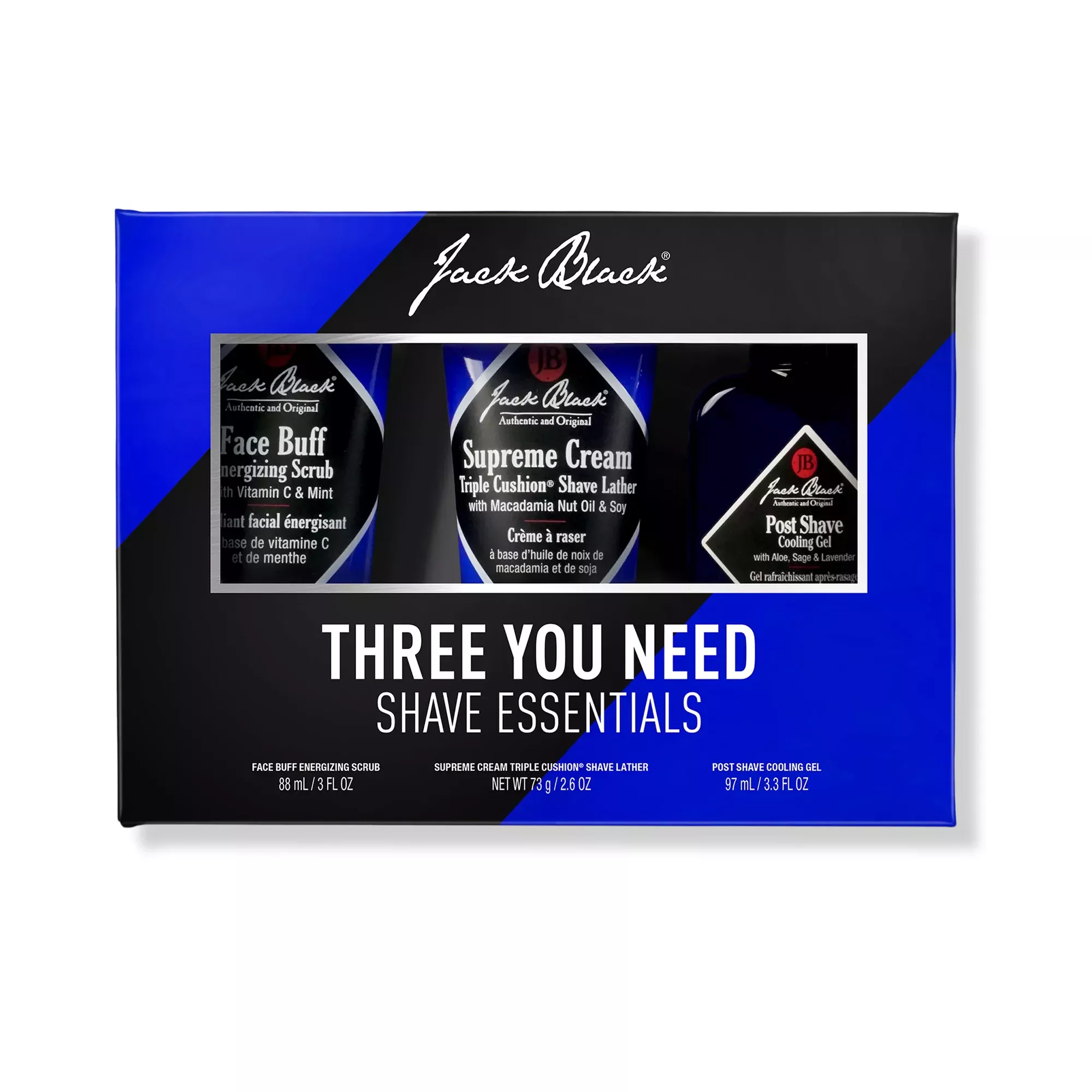 Jack Black Three You Need Shave Essentials Set