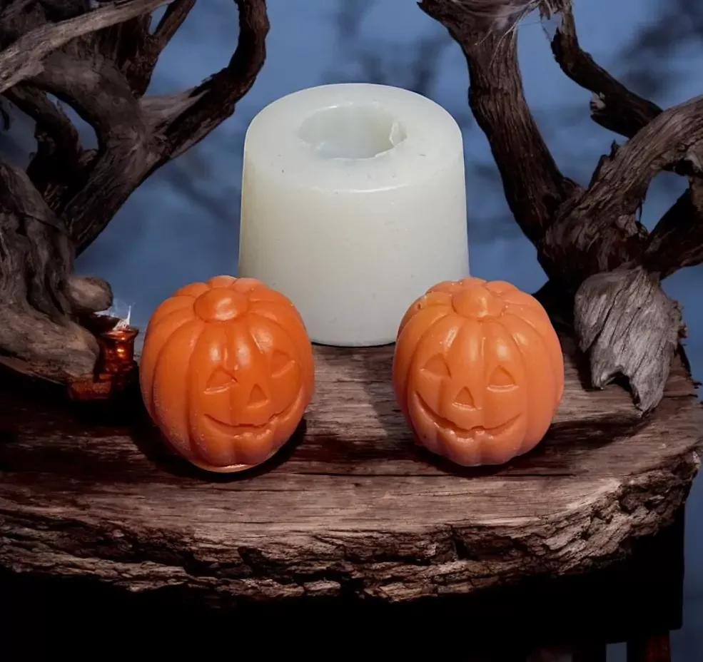 Jack ‘o Lantern Silicone Mold Tart 1 Cavity 1833