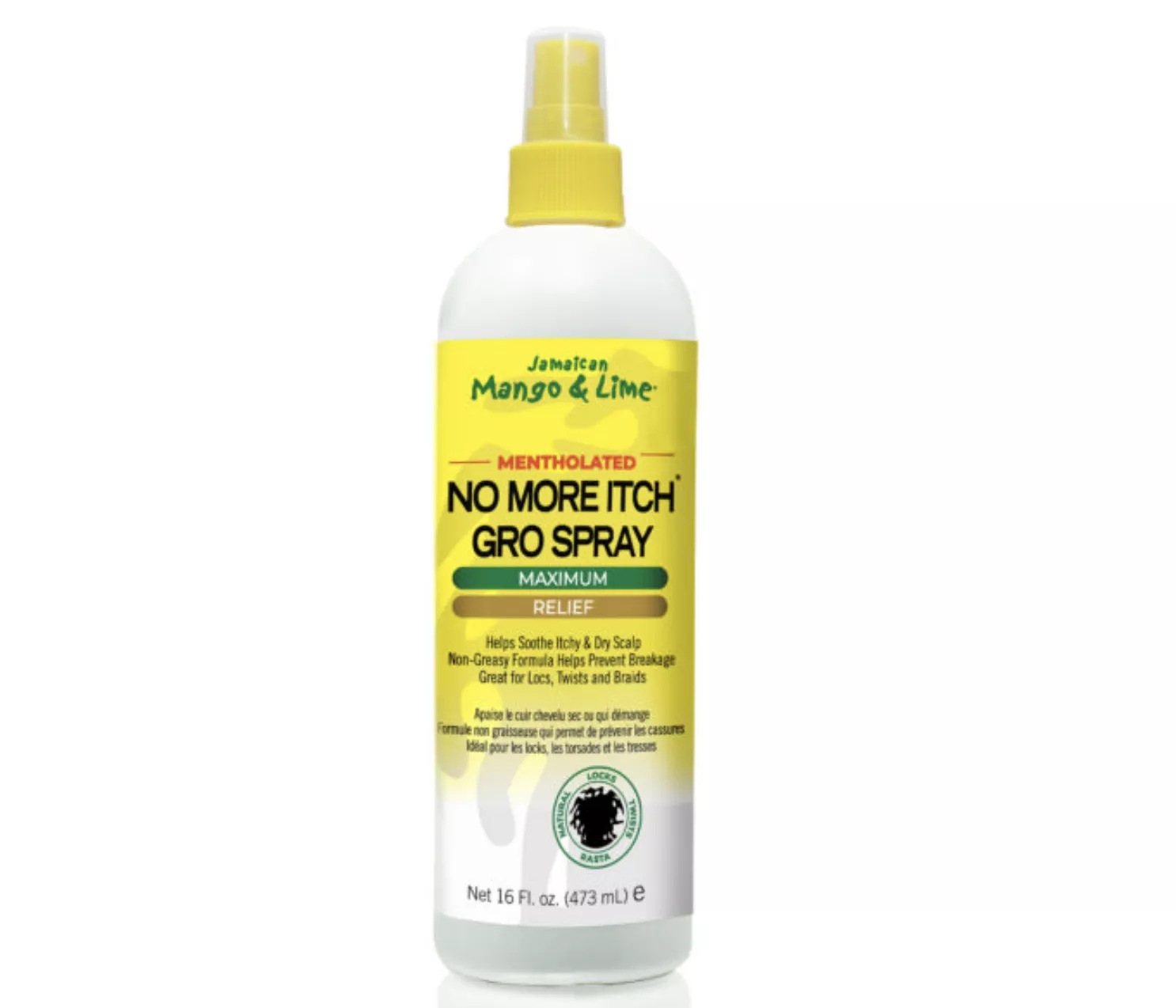 Jamaican Mango & Lime No More Itch Gro Spray Maximum Relief Hair Spray