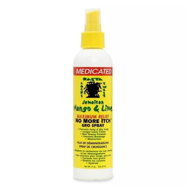 JAMAICAN MANGO NO MORE ITCH GRO SPRAY MAX RELIEF 8OZ [JML29041]