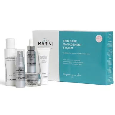 Jan Marini Normal/Combination Skin Care Management System With Daily Face Protectant SPF 33 - 5pcs (S0141K)