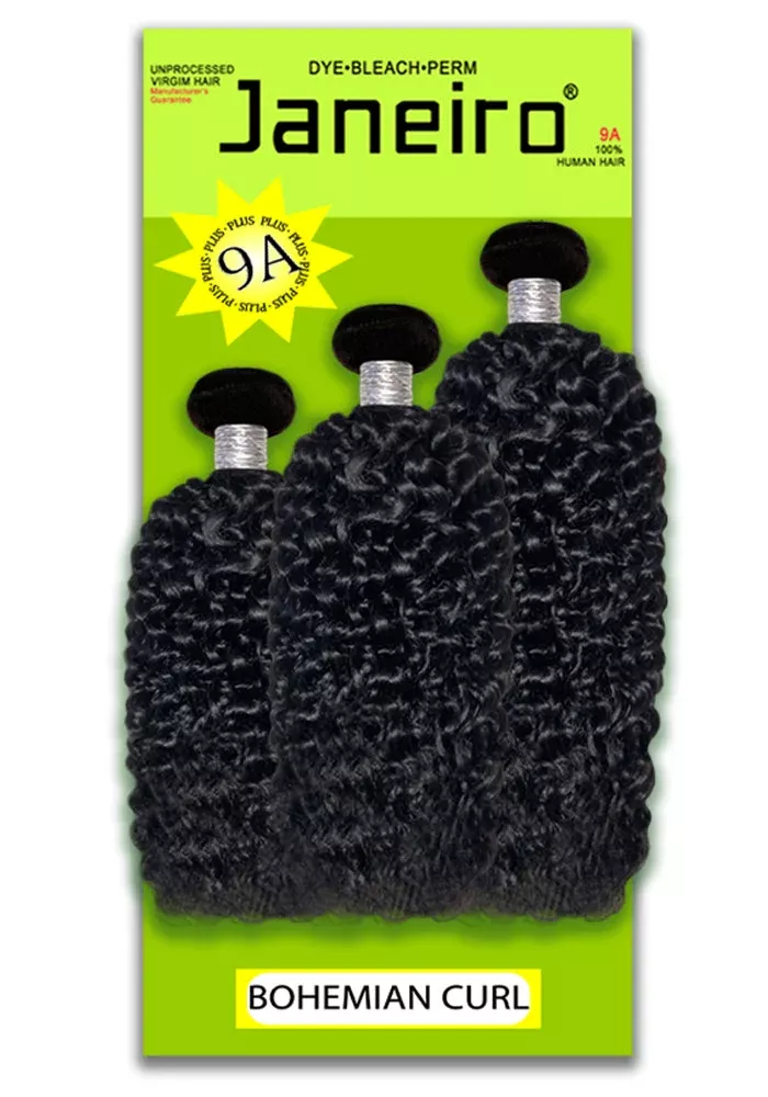 JANEIRO-MULTI 3PCS BOHEMIAN CURL