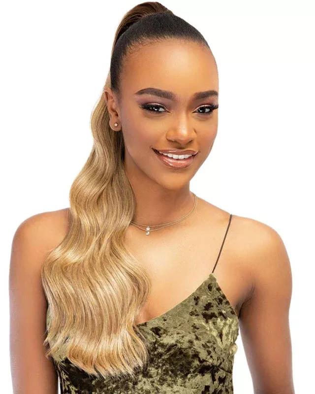 JANET COLLECTION APPLE DRAWSTRING PONYTAIL
