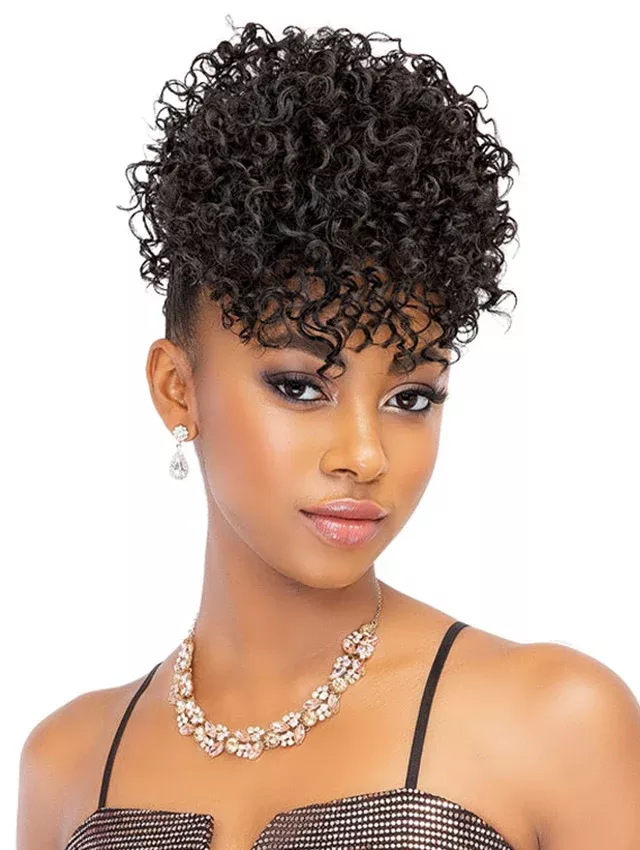 Janet Collection Playful Pineapple SQUIGGLE Ponytail