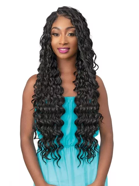 Janet Collection Remy Illusion NEW DEEP WAVE 3pcs Bundle + 4x4 Closure (RIDW3P44)*MEGA SALE