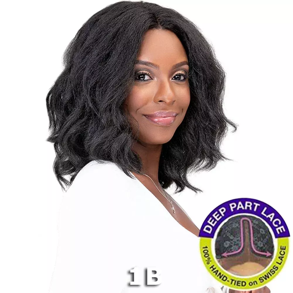 Janet Natural Me Yaky Texture Hair Lace Front Wig – Jode