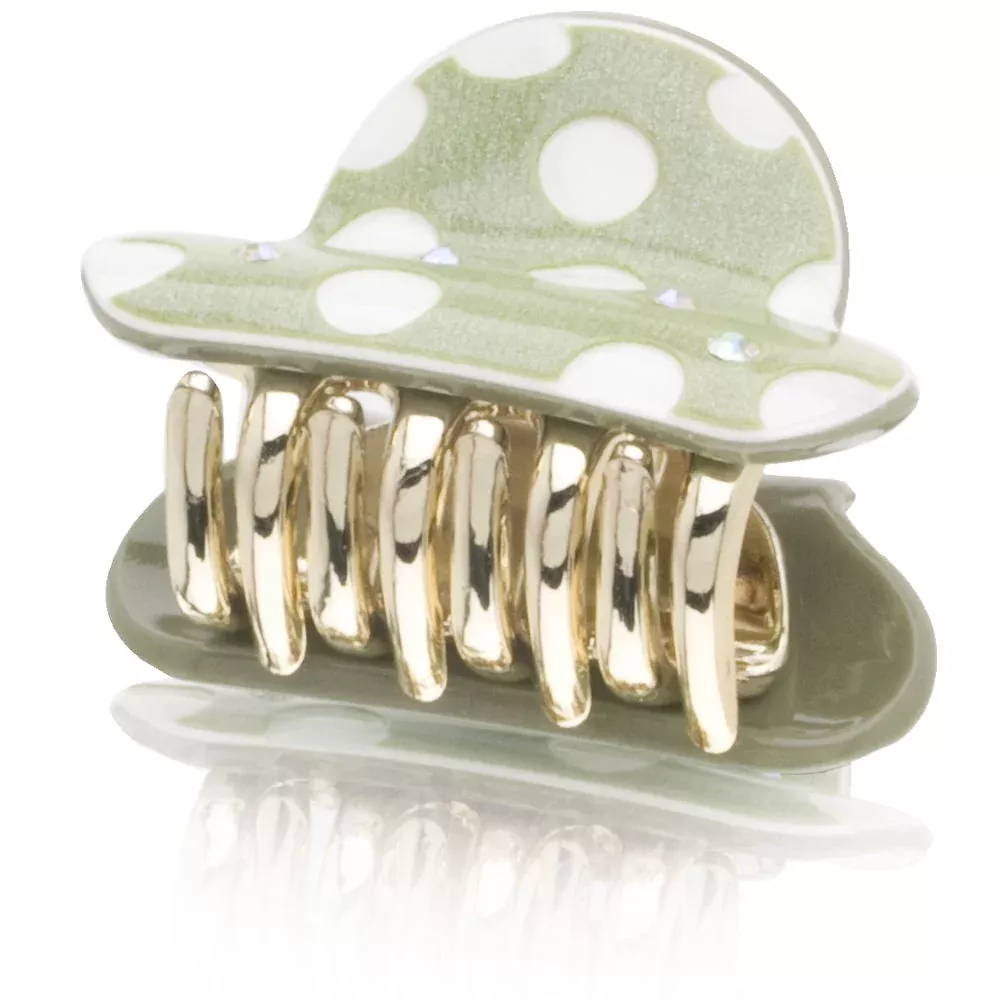 JLN Design Acrylic Jaw Clip - Dots (Small)