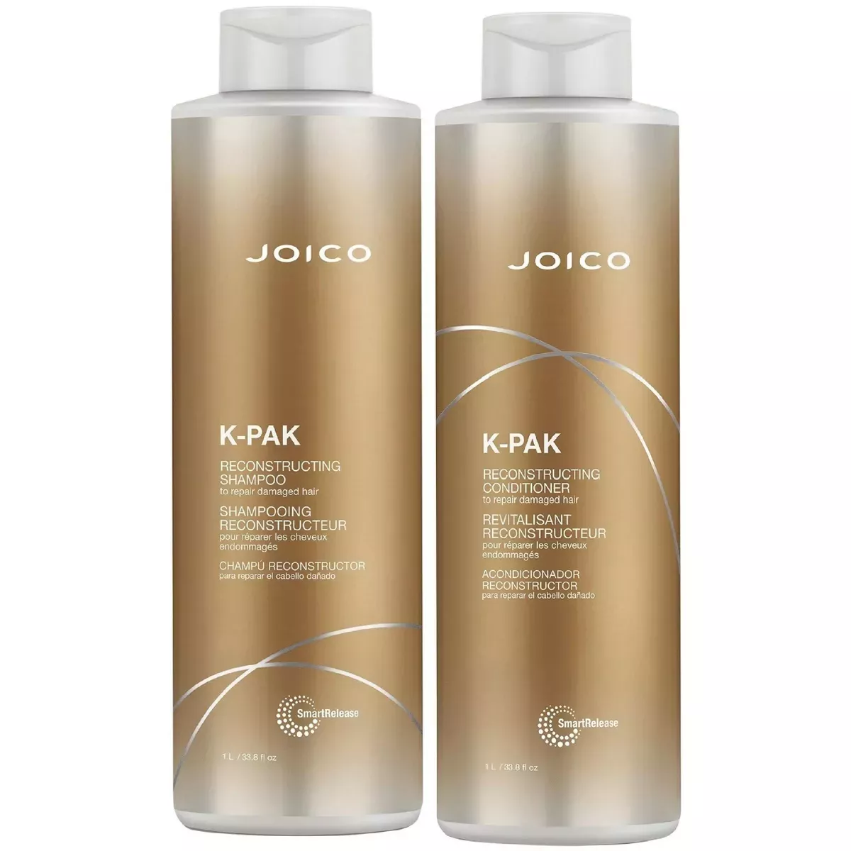 Joico K-PAK Reconstructing Shampoo and Conditioner Duo - 33.8oz.
