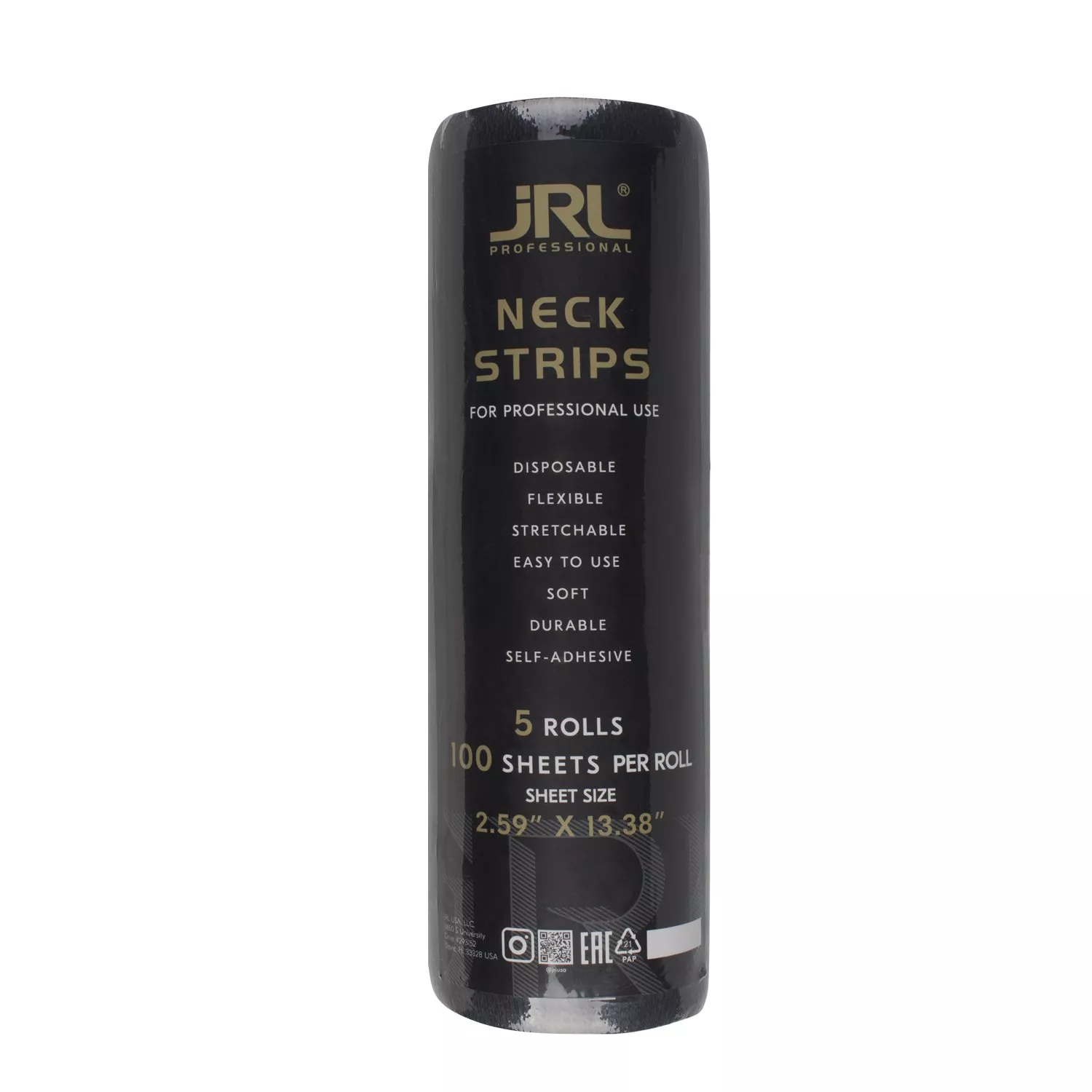 JRL Neck Strips- Black