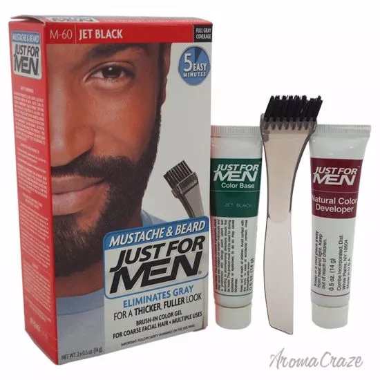 JUST FOR MEN COLOR GEL MUSTACHE & BEARD
