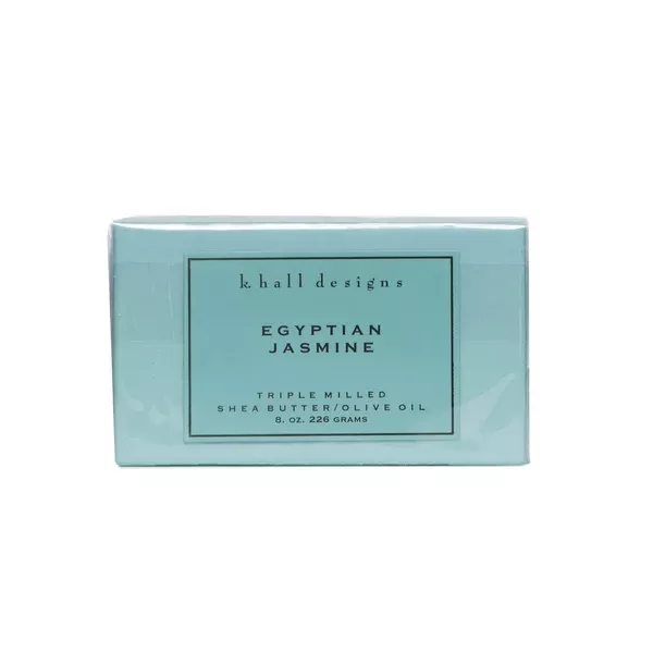 K. HALL DESIGNS EGYPTIAN JASMINE TRIPLE MILLED BAR SOAP