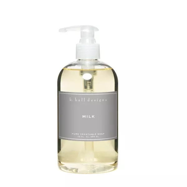 K. HALL DESIGNS MILK LIQUID HAND SOAP