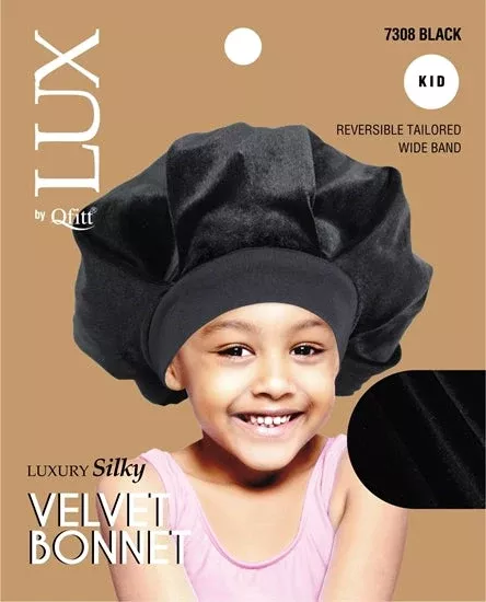 Kids’ Silky Velvet Bonnet
