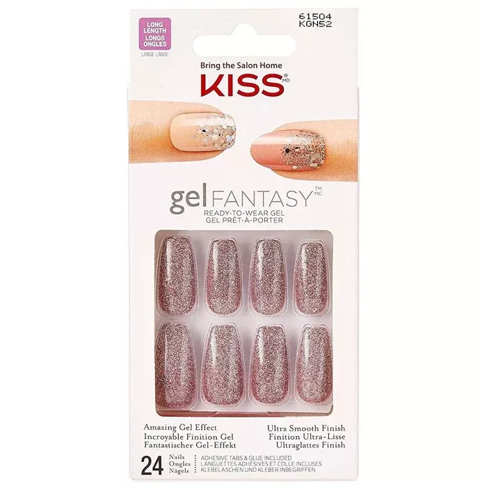 Kiss Gel Fantasy Nails 24PCS