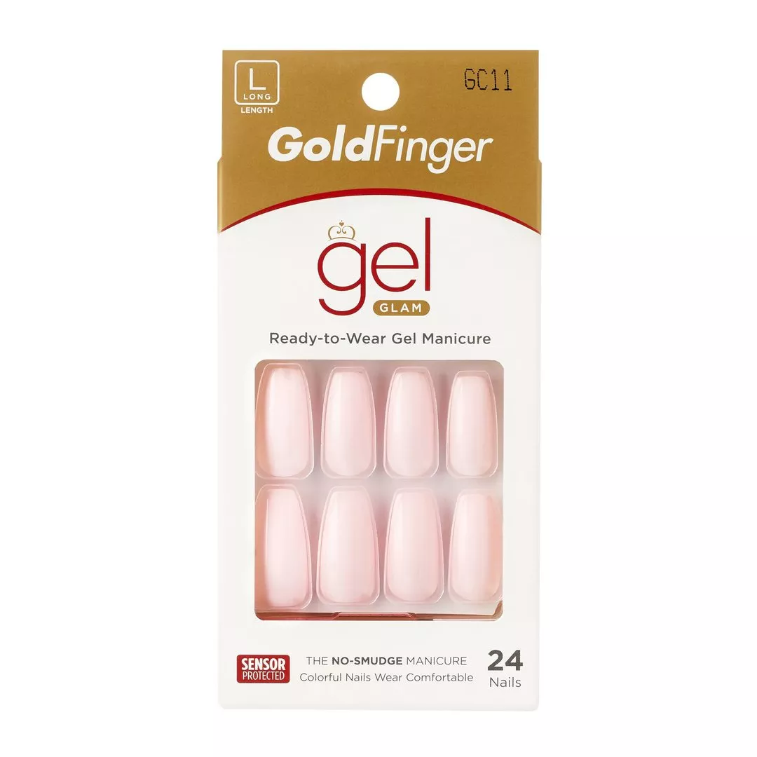 KISS GOLDFINGER GEL GLAM SOLID COLOR NAILS - GC11