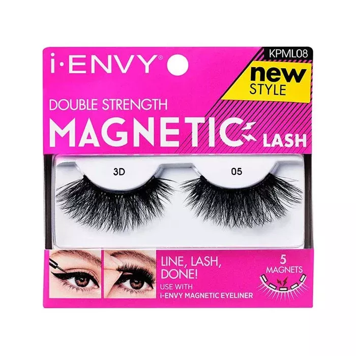 Kiss i-Envy Double Strength Magnetic Lash – 3D05