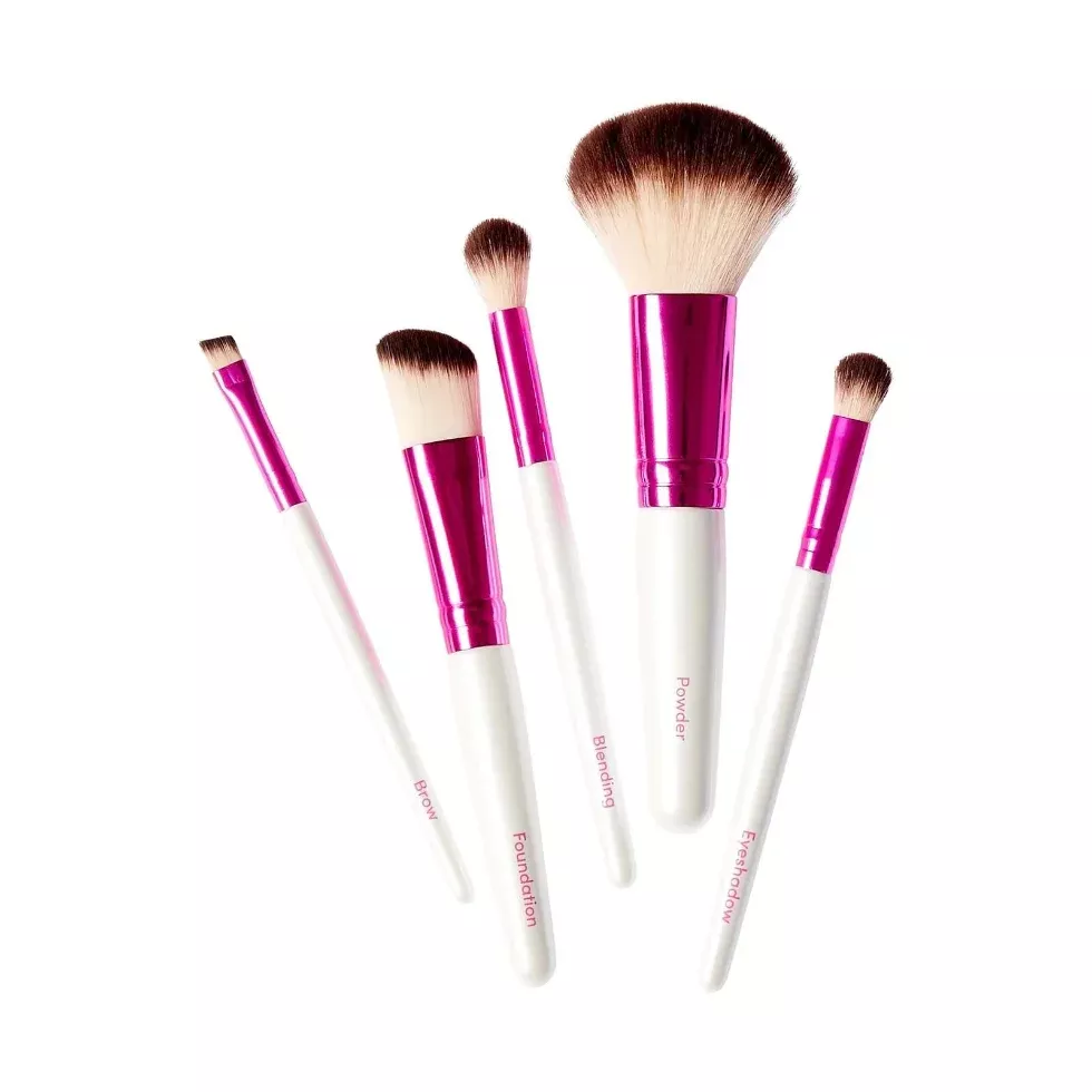 KISS Makeup Brush Kit Total Face Set Professional Application Tools