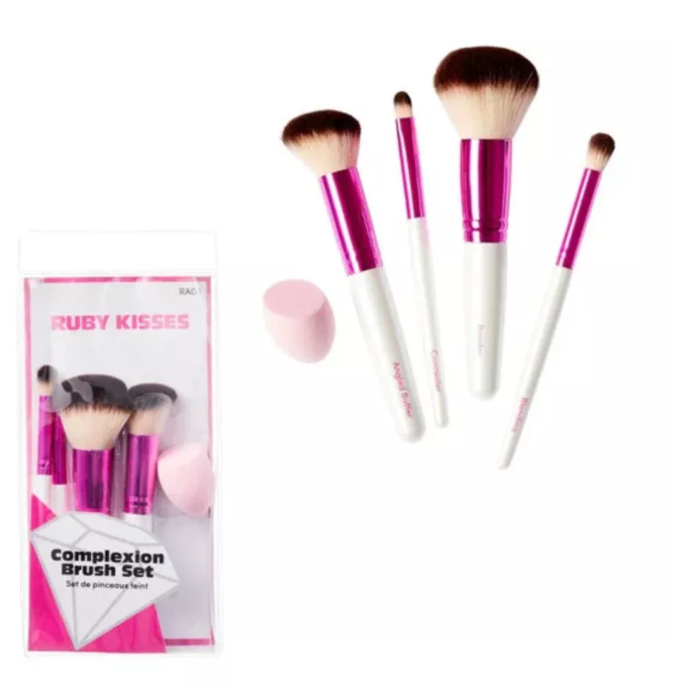 KISS RK Makeup Brush Kit Complexion Set Professional Face Application Tools