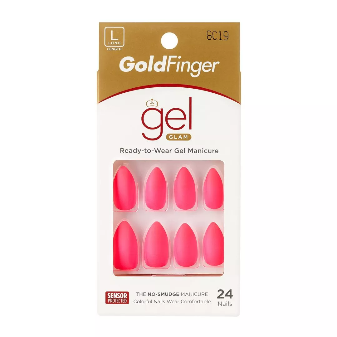 KISSGOLDFINGER GEL GLAM SOLID COLOR NAILS – GC19