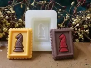 Knight Cookie Tart 1 Cavity Silicone Mold 168