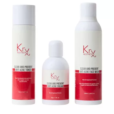 KrX Clear + Prevent Anti Acne Bundle