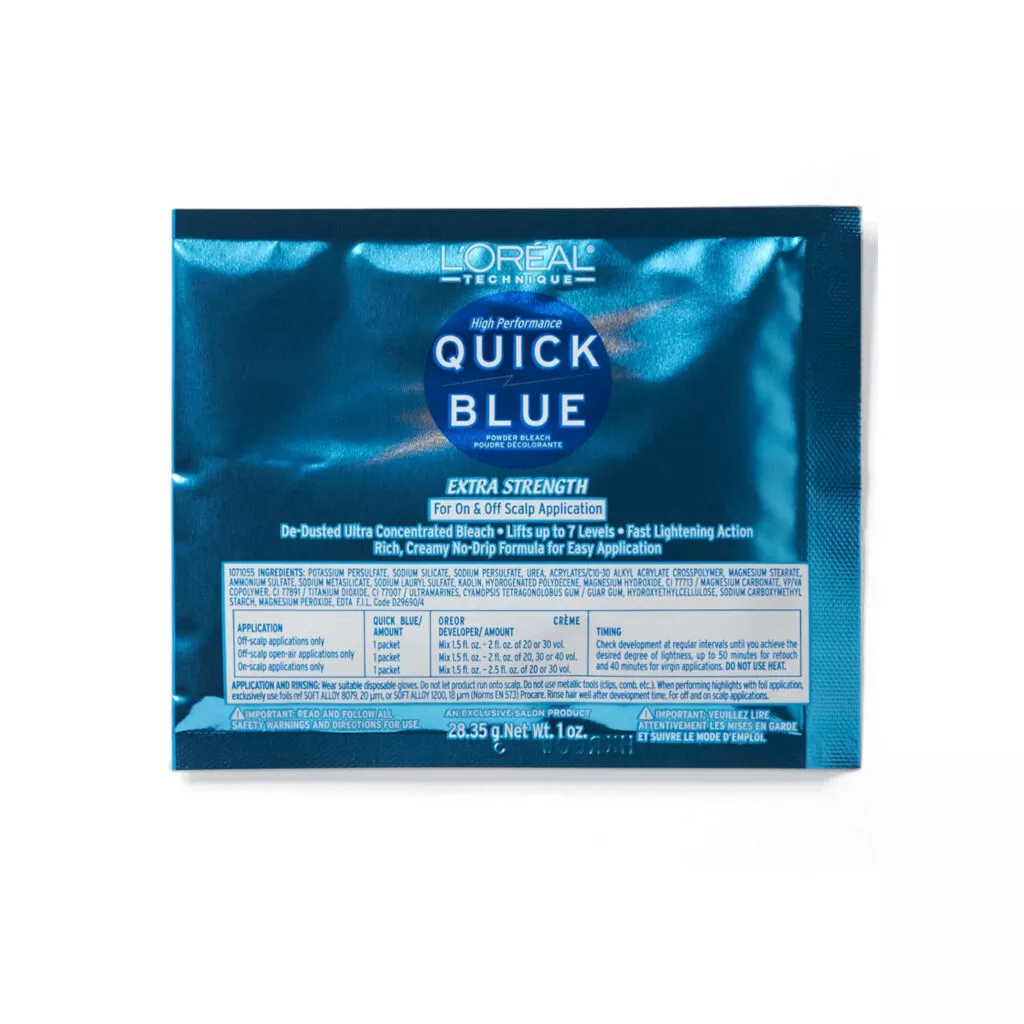 L’Oreal Quick Blue High Performance Powder Lightener 1oz