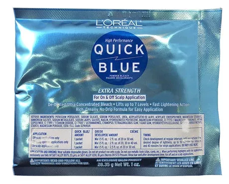 L'oreal Quick Blue Powder 1oz. pack