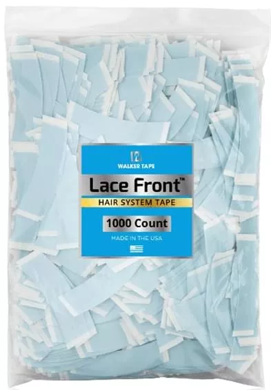 LACE FRONT SUPPORT TAPE BULK [A Contours | Bulk of 1000 PCS | Hypoallergenic]